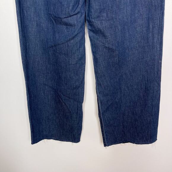 New Kut From The Kloth Size 2 Maggie High Rise Wide Leg Jeans Excite Dark Wash - Picture 8 of 14